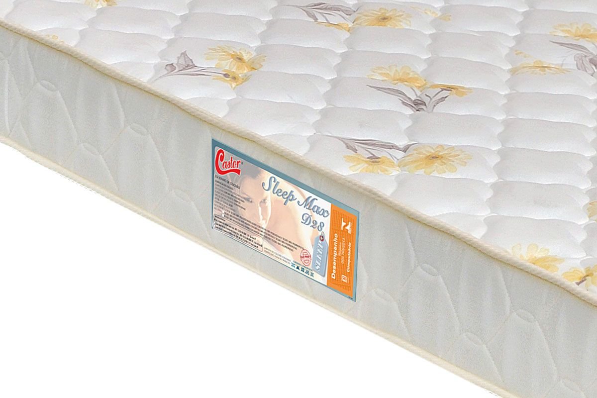 colchao castor sleep max semi ortopedico d28 detalhe